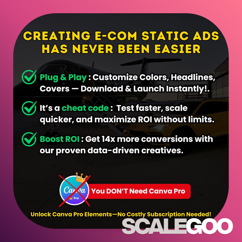 Meta Static Ad Creatives Canva Templates – 500+ Proven Designs That Convert