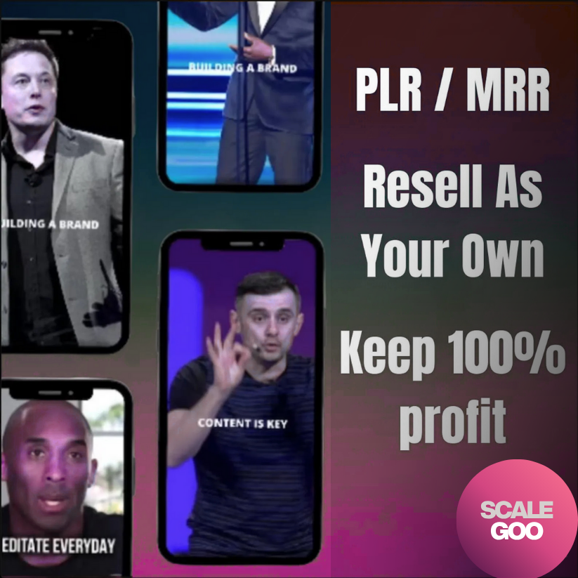 2,500+ Motivational Reels Pack (PLR + MRR) – Viral TikTok, Instagram & YouTube Shorts Content