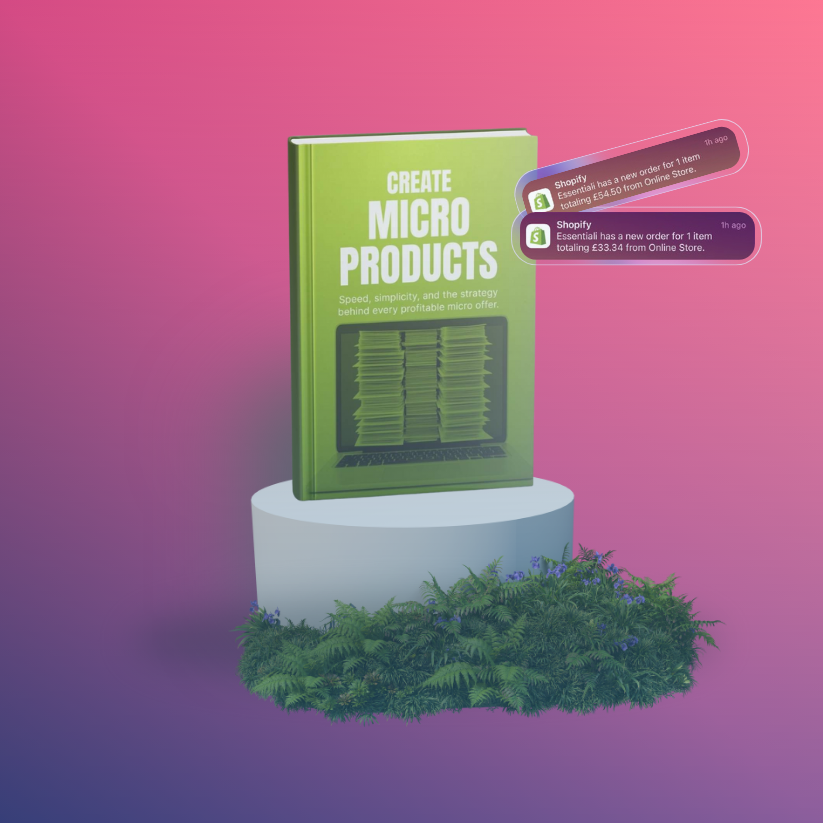 Create Micro Products - the secret of 6000 daily Orders